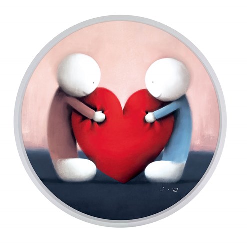 Share The Love by Doug Hyde - Framed Limited Edition Canvas on Board